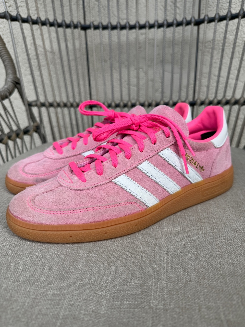 adidas Spezial Pink Suede Sneakers